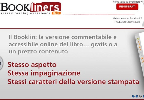 Bookliners, il social network italiano a base di... libri