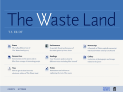 The Waste Land: Faber lancia l'App, il video