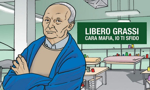 Libero Grassi, una graphic novel per ricordarlo