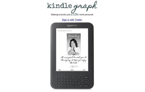 Kindlegraph: dove gli scrittori autografano gli eBook