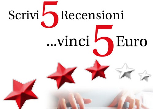 LaFeltrinelli: scrivi 5 recensioni e vinci 5 euro