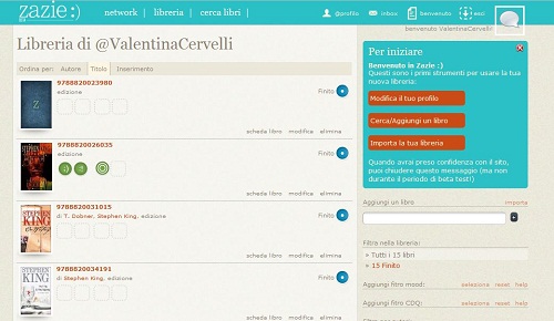 Zazie, il social network per chi ama i libri e la lettura