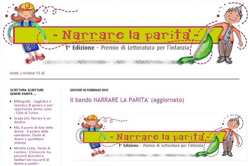 concorso narrare la parità premio letteratura infanzia