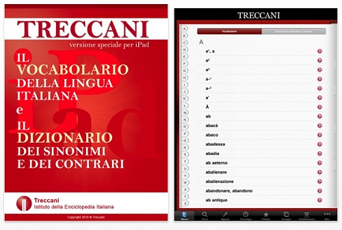 La Treccani sbarca su iPad: addio scoliosi!