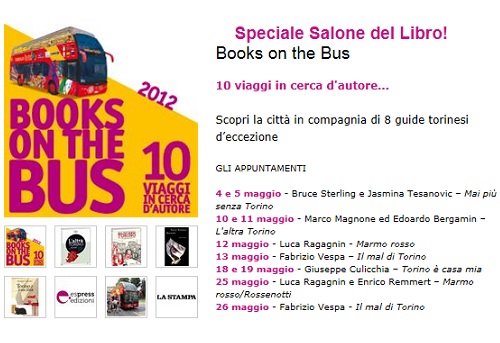 Books on the bus: visite guidate (letterarie) di Torino