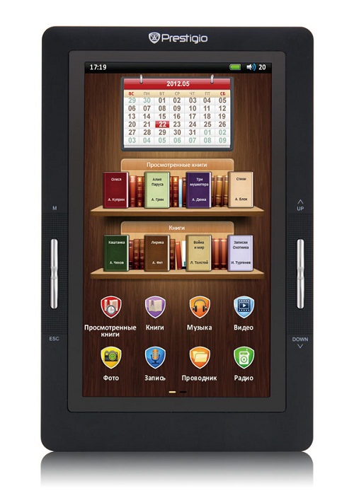 La Prestigio lancia l'ereader PER3275B