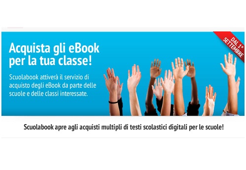eBook scolastici: ScuolaBook lancia un nuovo servizio