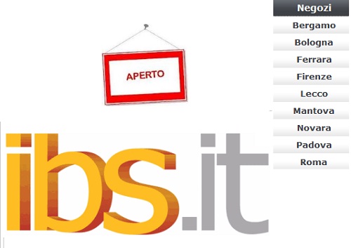 Librerie IBS aperte in nove città italiane