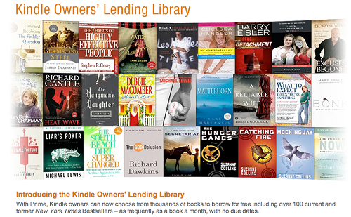 kindle lending library esperimento funzione