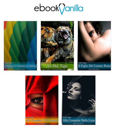 Emilio Salgari gratis su eBook Vanilla 