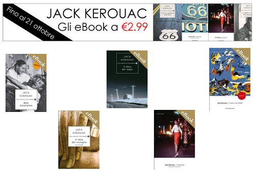Ebook Jack Kerouac a 2,99 euro