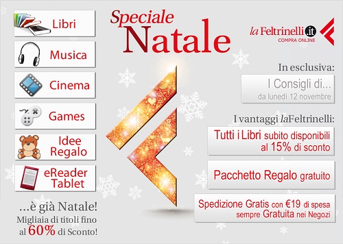 Idee regalo di Natale 2012: libri scontati