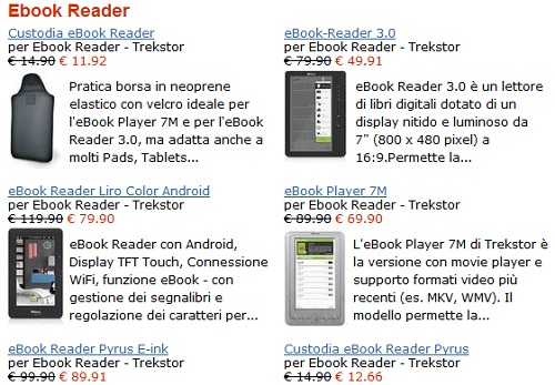 Natale 2012: eReader low cost di Trekstor