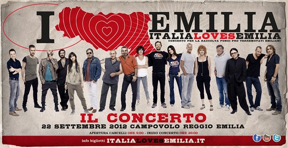 "Italia loves Emilia" da oggi in libreria