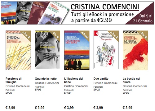 Ebook low cost: Cristina Comencini da 2,99 euro