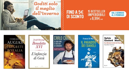 Ebook in offerta: nuove uscite a 8,99 euro