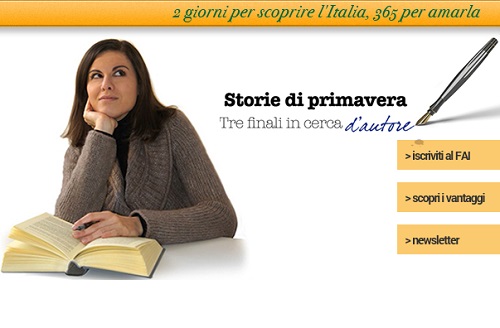 Concorso letterario FAI "Racconta la tua storia"