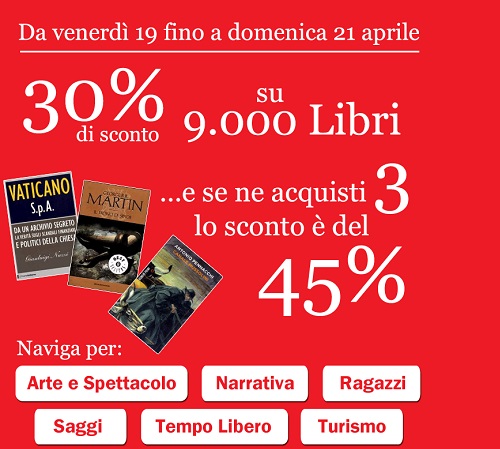 sconti libri LaFeltrinelli