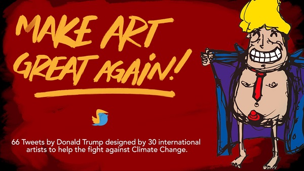 #Makeartgreatagain: il libro illustrato sui tweet di Donald Trump
